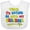AA-White, variant on Inktastic Yeah I'd Rather Be with My Grandma in Red Yellow and Blue Boys or Girls Baby Bib