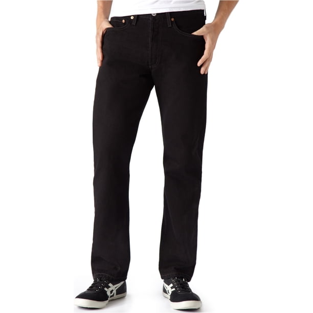 Jeans de Ajuste regular Levi's 501 para hombre negro 32W x 29L