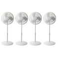 thumbnail image 1 of Lasko 16 Inch 3 Speed Oscillating Adjustable Stand Pedestal Floor Fan (4 Pack), 1 of 6