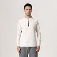 thumbnail image 1 of ALO Autumn and Winter Men's Stand Collar Half Zip Training Casual Windproof Zipper Jacket Riding Long Sleeve, 1 of 1