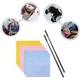 thumbnail image 2 of Professional Flute Cleaner Rods Polishing Cloths Maintenance Set Suitable for Flute Hygiene and Surfaces Protection, 2 of 4