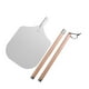 thumbnail image 2 of Pala de pizza fácil de guardar, accesorios para horno, herramientas de cocina multifuncionales portátiles 97.2 cm con caja, 2 of 9