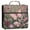 Delicate Butterfly, variant on Water-Resistant 3-Ring Binder Organizer with Multiple Pockets Zipper Binder Bag for Office White Floral Pattern
