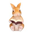 thumbnail image 2 of Resin Animal Figurines, Fine Workmanship Practical Vivid Beautiful Simulation Rabbits Ornament  For Outdoor For Garden For Living Room, 2 of 8