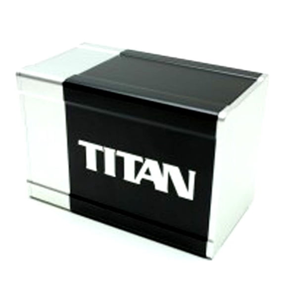 Silver Satin Titan Solid Box Gods Premium High Strength Deck Box Case Protector