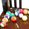 thumbnail image 3 of Hathaway Regent Corner Floor Walnut Finish Cue Rack, 3 of 6