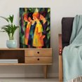 thumbnail image 5 of Textured Floral Canvas Print, Decor for Living Room, Office, Hotel, Home Decoration, 5 of 8