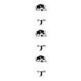 thumbnail image 1 of Guardoinrt Durable Wall Decals For Easy And Decoration Solutions Wide Application 003 3Set, 1 of 6