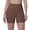 Bronze, variant on Women's 3"/5" High Waisted Biker Shorts - Spandex Yoga, Workout, Cycling, Volleyball, Dance | Athletic Booty Shorts
