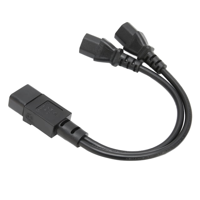 Cables de alimentación IE IE, IEC320 C14 a 2 cables de alimentación hembra Maleto X Los cables de alimentación mejoran su experiencia