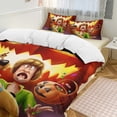 thumbnail image 2 of Scooby-Doo 3-Piece Bedding Set Warm And Comfortable Soft Duvet Cover Bed Set with 1 Duvet Cover And 2 Pillowcases for Bedroom, 2 of 8
