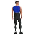 thumbnail image 2 of inlzdz Combinaison Intégrale une Pièce pour Homme, Justaucorps, Fermeture Éclair au Dos, Sans Manches, Extensible, Bleu, G, 2 of 7
