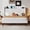 White, variant on Frostbloom Velvet Upholstered Full Platform Bed Frame with Storage Headboard Shelf, USB & Type-C Charging Ports,White