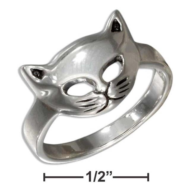 cat face ring