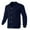 Navy, variant on Mens Sweater Coat Tops Solid Color Jacquard Button Up Knit V Neck Comfortable Mens Warm Sweaters,Black,L