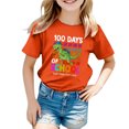 thumbnail image 1 of Back To School Printed Summer Top With Three Quarter Sleeves For Kids Light Shirts for Kids, 1 of 4