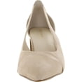 thumbnail image 2 of Cole Haan Womens Caia 55 Faux Suede Pointed Toe Slingback Heels, 2 of 3