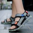 thumbnail image 2 of Children Shoes Fashion Beach Sandals Light Soft Sweet Girl Sandals Medium And Large Children Soft Bottom Boys Beach Shoes Toddler Size 3 Shoes Boy Little Boy Slide Sandals, 2 of 9