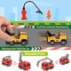 thumbnail image 5 of Calendario de Adviento de coches para niños 2024 Navidad, 24 vehículos de tracción trasera Helicóptero Vehículos de construcción Camión de bomberos Conteo de coches, 5 of 5