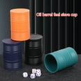 thumbnail image 5 of Plastic Dice Cup Barrel Shaped Dice Shaker Cup Party Bar Guessing Dice Game Tool, 5 of 11