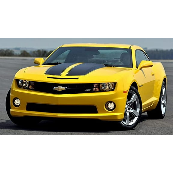 Iconic Arts Chevrolet Camaro Bumblebee Transformers 24" x 36" Poster