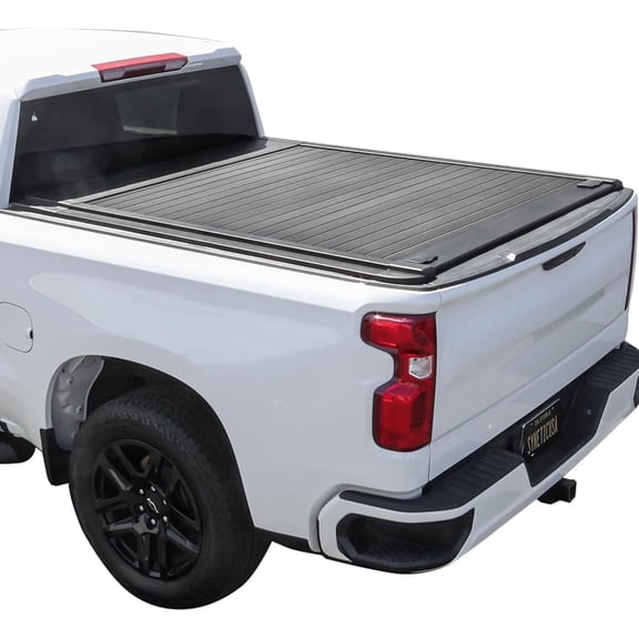 Syneticusa Retractable Truck Bed Cover for 2015-2026 Colorado/Canyon 5ft Bed Hard Tonneau Cover