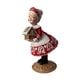 thumbnail image 1 of Figura navideña de resina decorativa para escritorio. Mujer, 1 of 9