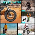 Ridstar 1500W Electric Bike for Adults,33MPH 48V 20Ah Electric Bicycle ,20" Fat Tire Full Suspension Mountain Bike UL2849
