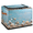 Multicolor 2, variant on ADECORIVY Snowflake Blue White Fabric Storage Bin with Lid, Foldable Storage Box Decorative Cube Organizer Basket for Closet Shelf Organizing Clothes