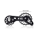 thumbnail image 3 of facefd Road Bike Rear Derailleur Pulley Bicycle Guide Wheel Outdoor Biking Replacement for R6700 R6770 R6800 R6870 SD5 SD3, 3 of 6