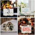 thumbnail image 4 of 12pcs Fer Message Clip Numéro de Table de Mariage Titulaire Restaurant Titulaire de Carte de Table, 4 of 7