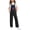 Black, variant on Boys Girls 4th of July Overalls Heart American Flag Print Jumpsuit Summer Teens Outdoor Casual 250 Anniversary Athletic Pants
