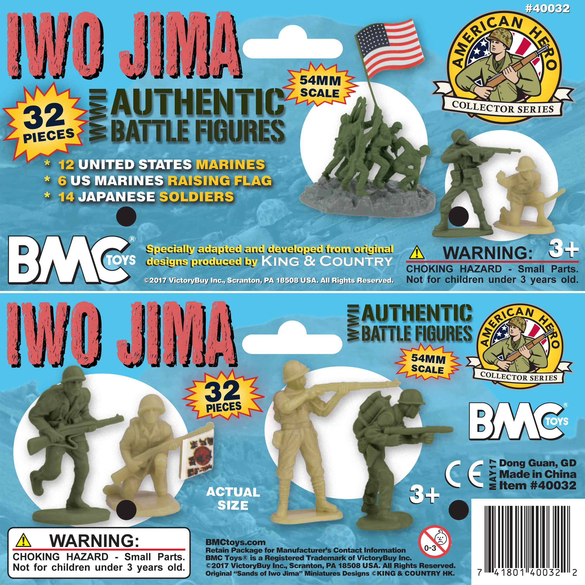 32 American and Japanese Soldier Figures for sale online BMC Ww2 Iwo Jima Plastic Army Men 