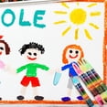 thumbnail image 4 of Methold 1 Juego de bolígrafos de dibujo, papelería creativa colorida para estudiantes, bolígrafo de Color portátil multifuncional, juguete pinturas, 4 of 6
