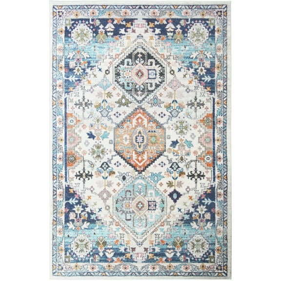 Mayberry Rug Barcelona Seville Ivory 7'10"x9'10" 8' x 10'