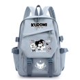 thumbnail image 4 of Sanrio Kuromi-mochila de estilo universitario para mujer, bolso escolar de alta capacidad, diseño de lujo, 2k, 4 of 4
