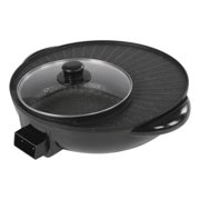 Circular Edition Hotpot Grill Combo Indoor BBQ Barbecue Shops Electric Hot Pot