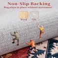 thumbnail image 4 of Washable Rug 5x7 Boho Area Rugs - Rust/Multi, 4 of 7