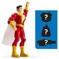 thumbnail image 3 of DC Comics, 4-Inch SHAZAM! Action Figure with 3 Mystery Accessories, Adventure 1, 3 of 7