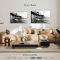 thumbnail image 4 of Elephant Stock Black California - Huntington Beach Surfer Wall Art - Horizontal Canvas Wall Art - Living Room Wall Decor - Beach Canvas - Black And Gray Decor By Philippe Hugonnard - 39" x 26", 4 of 8