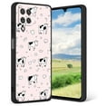 thumbnail image 1 of Compatible with Samsung Galaxy A42 Phone Case, Cow-Print-Abstract-Art-Black-White-Pink-Cute48 Case Men Women, Flexible Silicone Shockproof Case for Samsung Galaxy A42, 1 of 1