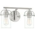 thumbnail image 3 of EMR8602BN-Quoizel Lighting-Emerson Transitional Bath Vanity - 8.75 Inches high-Brushed Nickel Finish, 3 of 4