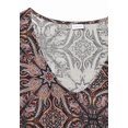 thumbnail image 6 of LASCANA Women's Boho Print T-Shirt, 6 of 6