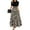 Light Gray, variant on Women's Short Sleeve Puff Top Maxi Dress Floral Print A Line Flowy Swing Long Dress for Casual Party Wedding Guest Lightweight Breathable Fabric Comfort Fit,Sizes XS-2XL