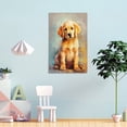 thumbnail image 4 of Golden Retriever Dog Home Decor Poster Wall Art Hanging Picture Print Bedroom Decorative Painting Posters Room Aesthetic 16x24inch(40x60cm), 4 of 6