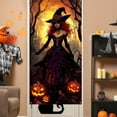 thumbnail image 4 of Chanana Halloween Door Cover, Halloween Decorations Outdoor 35x71 Inch Bathroom Door Banner Toilet Scene Decor for Haunted House Party Spooky Indoor Outdoor Wall Decoration, 4 of 7