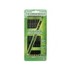 Ticonderoga Wood-Cased Pencils, #2 HB Soft, Pre-Sharpened, Black, 10 Count