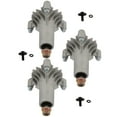 thumbnail image 3 of ECCPP Spindle Assembly Pack of 3 Spindle Replaces 42 POULAN MANDREL 130794 128774 137646 137645 532130794 for Craftsman for Husqvarna, 3 of 5