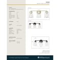 thumbnail image 2 of Millennium Lighting  Abilene 2/3 Light Vanity Fixture 3 Light - Cottage White, 2 of 5