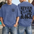 thumbnail image 2 of CONZONE Mens Vintage T-Shirts Short Sleeve Distressed T Shirts for Men Crew Neck Letter Graphic Y2K Streetwear Tee Tops, 2 of 8